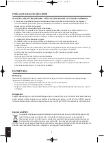 Preview for 8 page of HoMedics SFM-225H-EU Instruction Manual