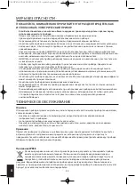 Preview for 40 page of HoMedics SFM-225H-EU Instruction Manual