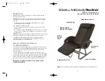 Preview for 6 page of HoMedics Shiatsu AntiGravity Recliner AG-3000 Instruction Manual And  Warranty Information