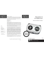 Preview for 5 page of HoMedics Shiatsu FM-S-1 Instruction Manual And Warranty