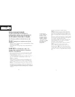 Preview for 6 page of HoMedics Shiatsu FM-S-1 Instruction Manual And Warranty