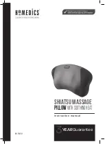 HoMedics SHIATSU MASSAGE SP-7H-EU Instruction Manual preview