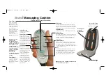 Preview for 4 page of HoMedics Shiatsu Plus SBM-300 Instruction Manual And  Warranty Information