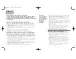 Preview for 6 page of HoMedics Shiatsu Plus SBM-300 Instruction Manual And  Warranty Information