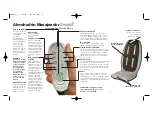 Предварительный просмотр 8 страницы HoMedics Shiatsu Plus SBM-300 Instruction Manual And  Warranty Information