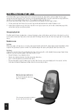 Preview for 4 page of HoMedics Shiatsu SBM115HAU Instruction Manual And  Warranty Information