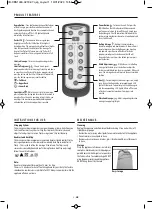 Предварительный просмотр 2 страницы HoMedics ShiatsuMAX CBS-1000-EU Instruction Manual