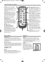 Preview for 3 page of HoMedics ShiatsuMAX CBS-1000-EU Instruction Manual