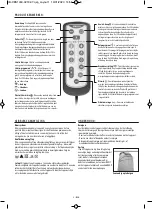 Предварительный просмотр 8 страницы HoMedics ShiatsuMAX CBS-1000-EU Instruction Manual