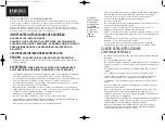 Preview for 5 page of HoMedics SoleTherapy ST-2 Instruction Manual And  Warranty Information