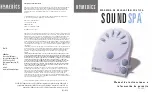 Preview for 5 page of HoMedics SOUND SPA SS-200-1 Instruction Manual