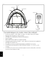 Предварительный просмотр 19 страницы HoMedics SOUNDSPA PREMIER Instruction Manual And  Warranty Information