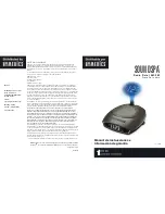 Preview for 6 page of HoMedics SoundSpa SS-4510 Instruction Manual And  Warranty Information