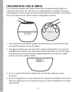 Предварительный просмотр 24 страницы HoMedics SOUNSPA SUNRISE Instruction Manual And  Warranty Information