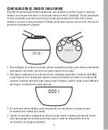 Предварительный просмотр 37 страницы HoMedics SOUNSPA SUNRISE Instruction Manual And  Warranty Information