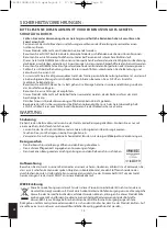 Preview for 12 page of HoMedics SP-10HSW-EU Instruction Manual