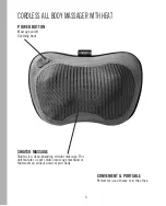 Preview for 6 page of HoMedics SP-115H-CL Instruction Manual And  Warranty Information