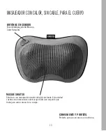 Preview for 13 page of HoMedics SP-115H-CL Instruction Manual And  Warranty Information