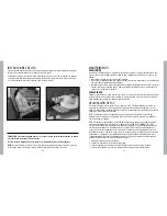 Предварительный просмотр 11 страницы HoMedics SP-129HJ Instruction Manual And  Warranty Information