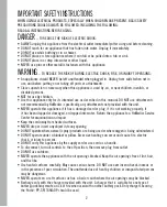 Предварительный просмотр 2 страницы HoMedics SP-135HJ Instruction Manual And  Warranty Information