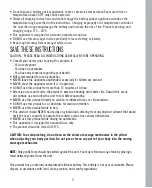 Preview for 3 page of HoMedics SP-135HJ Instruction Manual And  Warranty Information