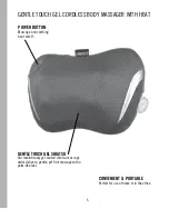 Preview for 6 page of HoMedics SP-135HJ Instruction Manual And  Warranty Information