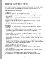 Preview for 2 page of HoMedics SP-195HU Instruction Manual And  Warranty Information