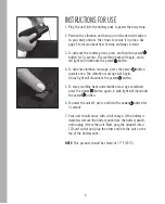 Preview for 6 page of HoMedics SP-195HU Instruction Manual And  Warranty Information