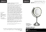 HoMedics spa REFLECTIVES M-6011 Instruction Manual And  Warranty Information preview