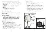 Preview for 3 page of HoMedics spa REFLECTIVES M-6011 Instruction Manual And  Warranty Information