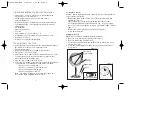 Preview for 3 page of HoMedics spa REFLECTIVES M-8006 Instruction Manual And  Warranty Information