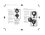 Preview for 8 page of HoMedics spaREFLECTIVES M-8101F Instruction Manual And  Warranty Information