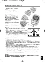 Preview for 45 page of HoMedics Sport EMS Toning Pads Instruction Manual