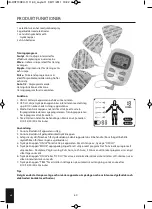 Preview for 60 page of HoMedics Sport EMS Toning Pads Instruction Manual