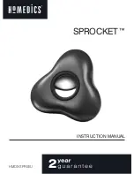 Предварительный просмотр 1 страницы HoMedics SPROCKET Instruction Manual