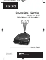 HoMedics SS-5500-2EU Instruction Manual preview