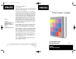 Preview for 1 page of HoMedics The Color Cube LT- 300 Instruction Manual And  Warranty Information