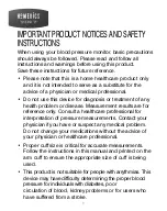 Preview for 4 page of HoMedics Thera P BPA-200 Manual