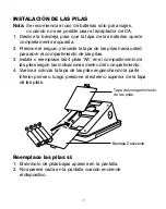 Preview for 44 page of HoMedics Thera P BPA-200 Manual