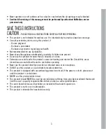 Preview for 3 page of HoMedics Thera-P HCM-325H-THP Instruction Manual