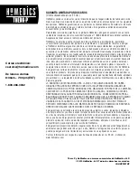 Preview for 1 page of HoMedics THERA-P HHP-230-THP Instruction Manual And  Warranty Information