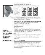 Preview for 7 page of HoMedics THERA-P HHP-230-THP Instruction Manual And  Warranty Information