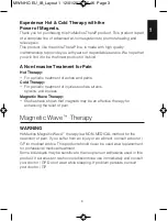 Preview for 3 page of HoMedics TheraP MW-NHC-EU Instruction Manual