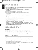 Preview for 4 page of HoMedics TheraP MW-NHC-EU Instruction Manual