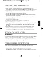 Preview for 19 page of HoMedics TheraP MW-NHC-EU Instruction Manual