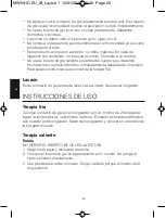 Preview for 20 page of HoMedics TheraP MW-NHC-EU Instruction Manual