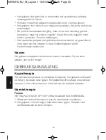 Preview for 30 page of HoMedics TheraP MW-NHC-EU Instruction Manual