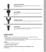 Preview for 5 page of HoMedics Therapist Select HHP-715 Instruction Manual