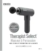 Preview for 9 page of HoMedics Therapist Select HHP-715 Instruction Manual