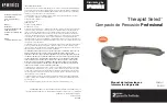 Предварительный просмотр 5 страницы HoMedics Therapist Select PA-MH Instruction Manual And  Warranty Information